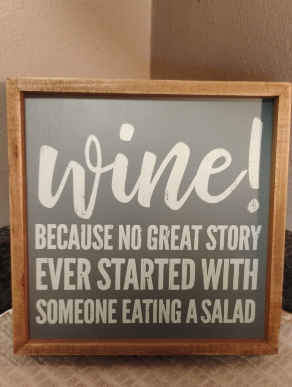 🍷 Wine Humor Decorative Sign 🍷